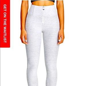 FREDDY WR.UP - Sz Small - High Waisted - Light Grey 7/8